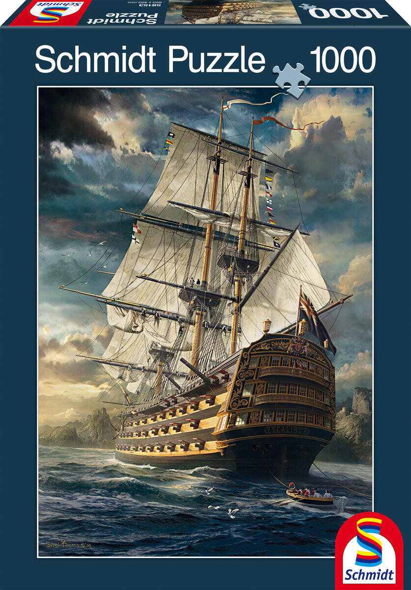 Шмидт, пазл "Паруса вверх", 1000 шт. Schmidt
Шмидт, пазл "Паруса вверх", 1000 шт. Schmidt