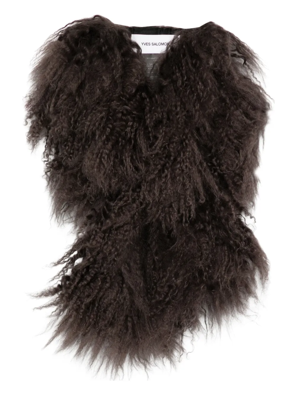 Шарф из овчины YVES SALOMON, коричневый
Шарф из овчины YVES SALOMON, коричневый