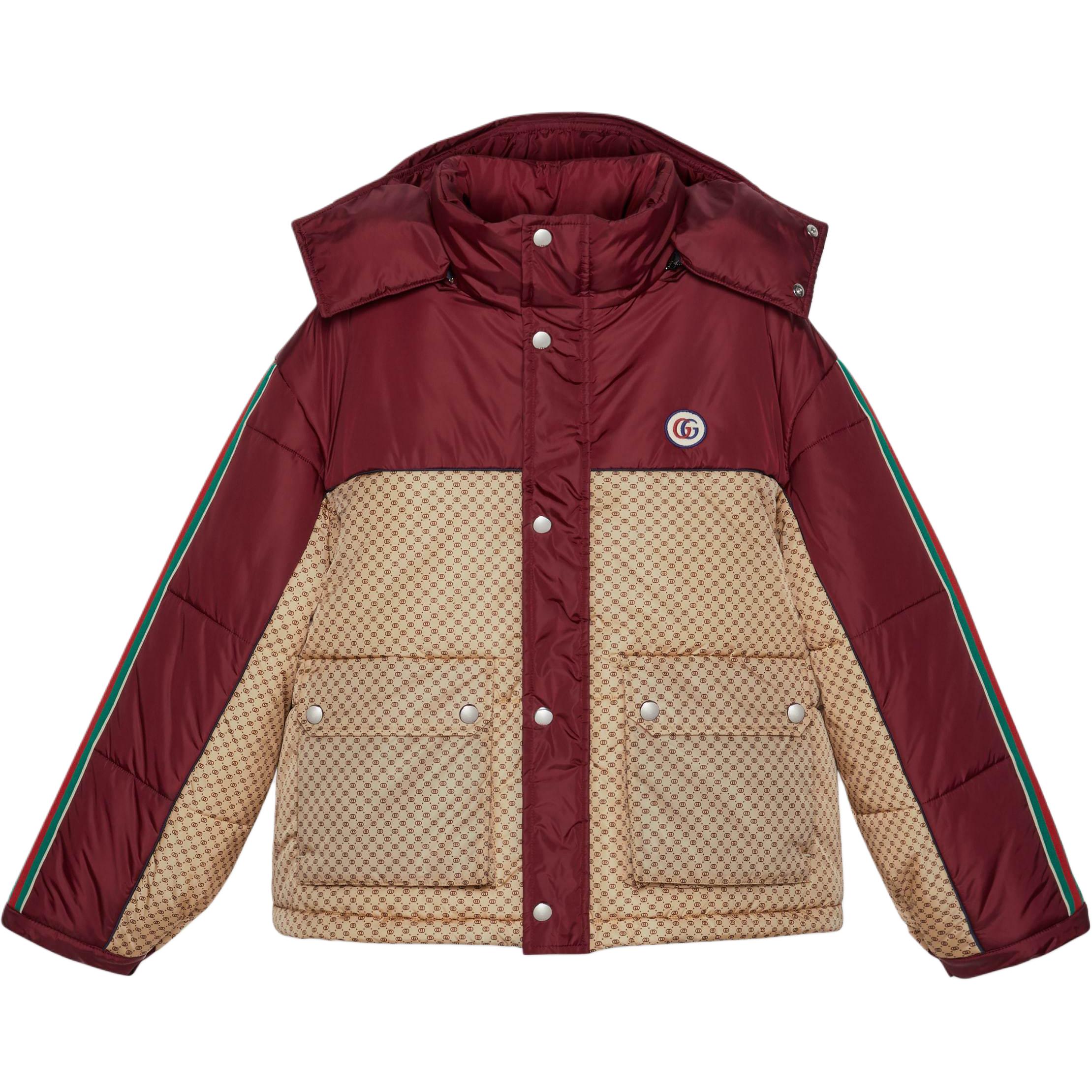 Красная стеганая куртка GUCCI с переплетающимся узором G
Красная стеганая куртка GUCCI с переплетающимся узором G