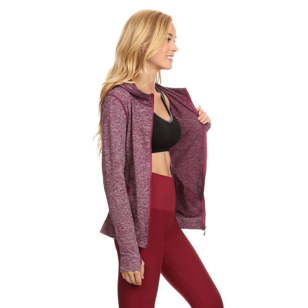 Женская бесшовная куртка на молнии с капюшоном и отверстиями для большого пальца WEAR SIERRA, фиолетовый
Женская бесшовная куртка на молнии с капюшоном и отверстиями для большого пальца WEAR SIERRA, фиолетовый