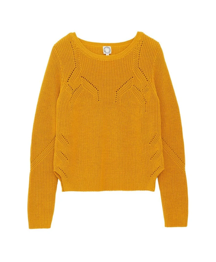 Яркий горчичный свитер Ines De La Fressange Paris, желтый
Яркий горчичный свитер Ines De La Fressange Paris, желтый