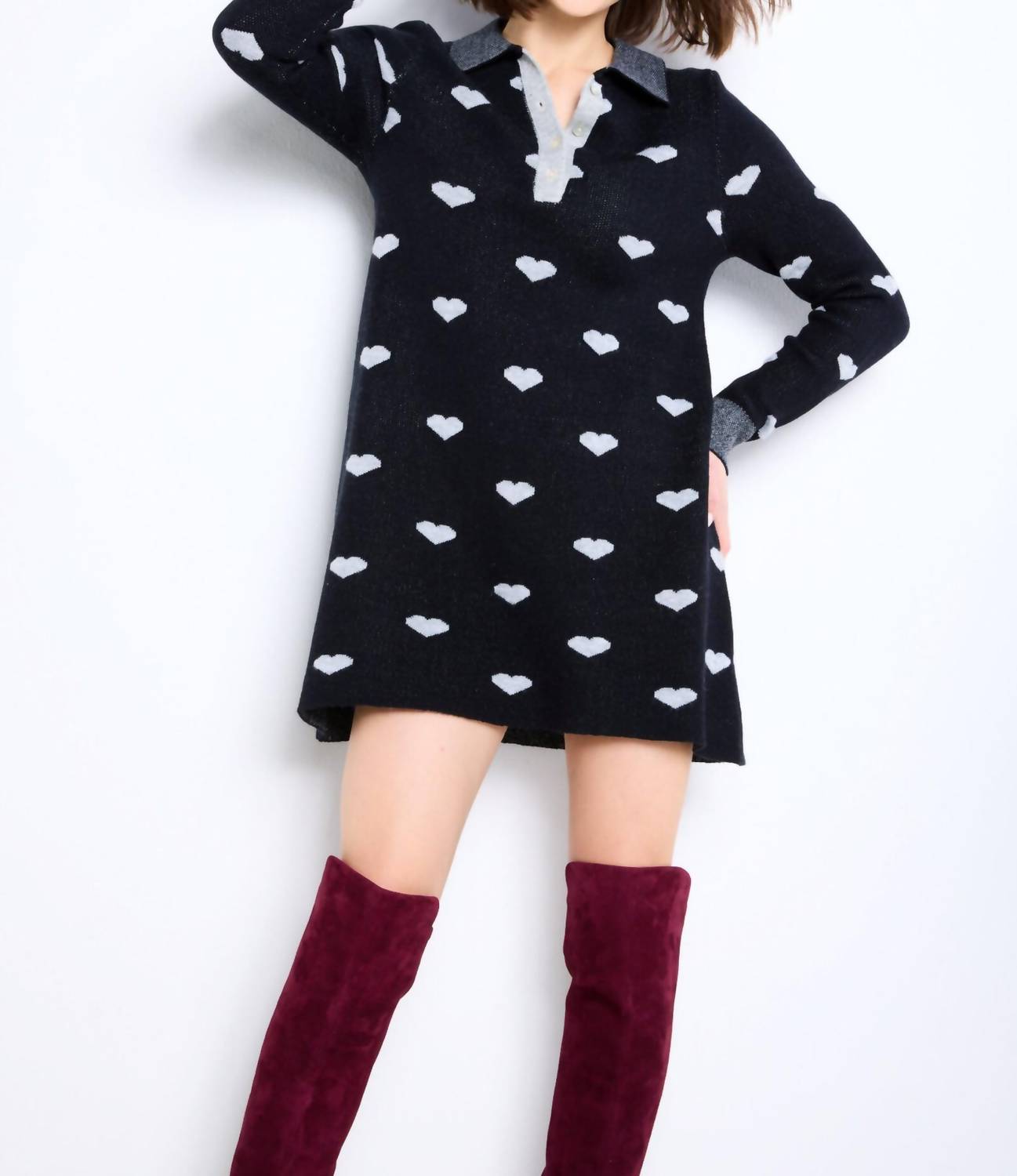 Платье Heart Content черного/серебристого цвета LISA TODD
Платье Heart Content черного/серебристого цвета LISA TODD