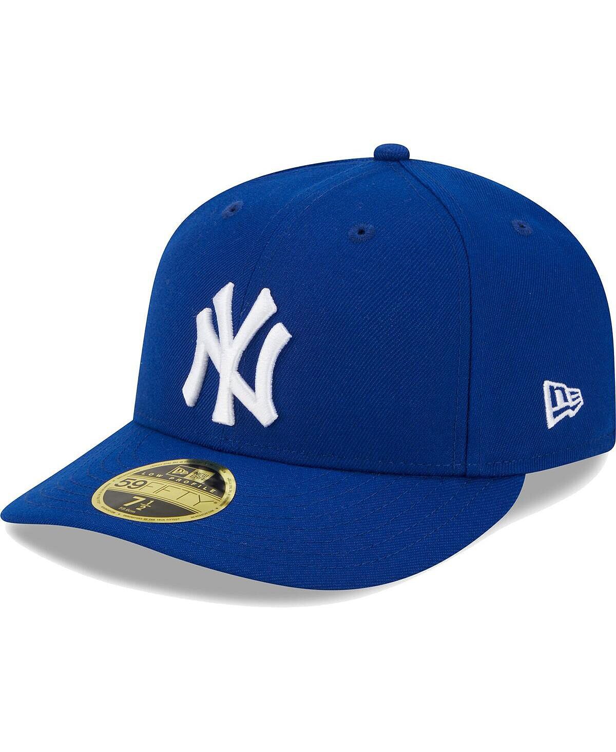 Мужская низкопрофильная приталенная шляпа Royal New York Yankees белого цвета с логотипом 59FIFTY New Era
Мужская низкопрофильная приталенная шляпа Royal New York Yankees белого цвета с логотипом 59FIFTY New Era