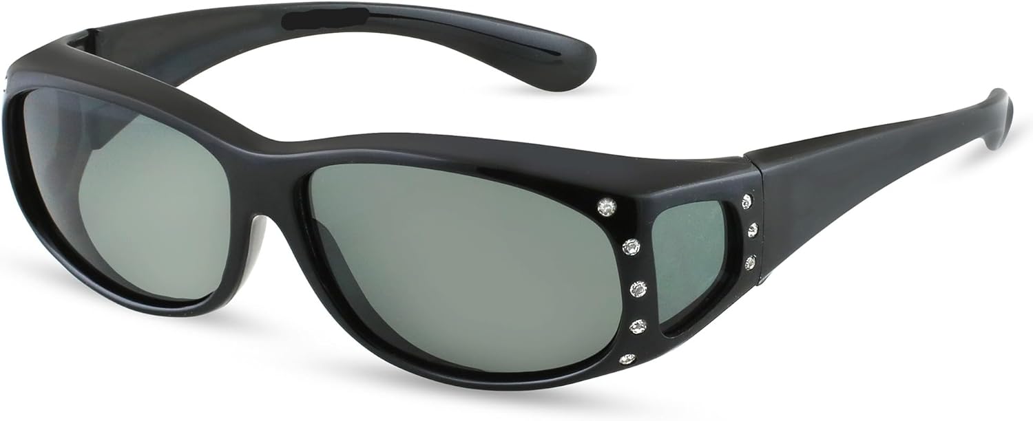 Солнцезащитные очки LensCovers с поляризованными линзами и обтекаемой формой | Надеваются поверх солнцезащитных очков | Надеваются поверх обычных очков, Xs Rhinestone Black Frame With Smoke Lens
Солнцезащитные очки LensCovers с поляризованными линзами и обтекаемой формой | Надеваются поверх солнцезащитных очков | Надеваются поверх обычных очков, Xs Rhinestone Black Frame With Smoke Lens