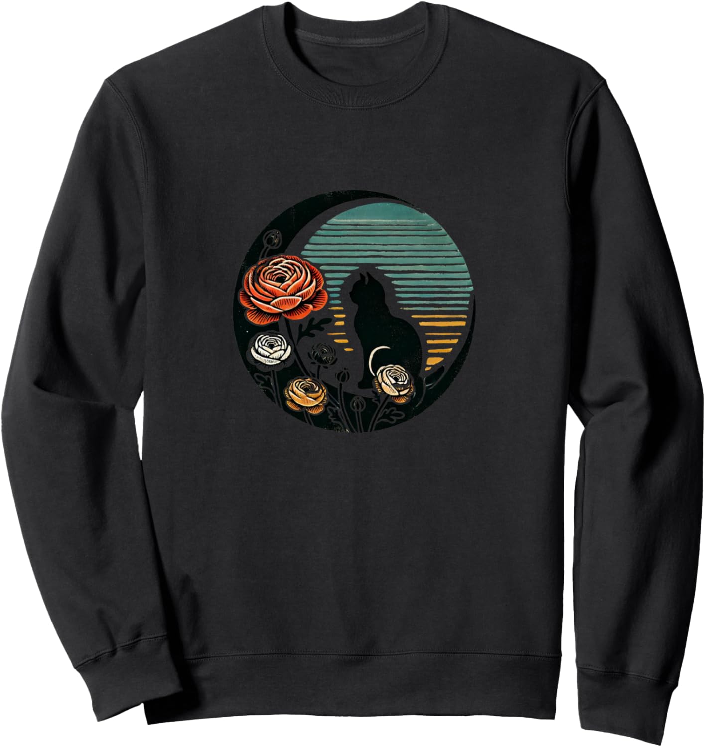 Толстовка с силуэтом кошки Vintage Cats Lover Snugg, черный
Толстовка с силуэтом кошки Vintage Cats Lover Snugg, черный