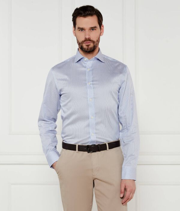 Футболка Adley C Slim fit Tiger Of Sweden, синий 
Футболка Adley C Slim fit Tiger Of Sweden, синий