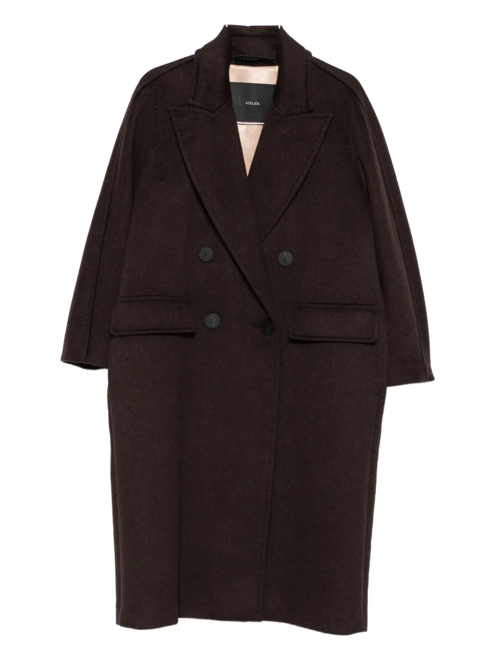Двубортное пальто Max Mara, коричневый
Двубортное пальто Max Mara, коричневый