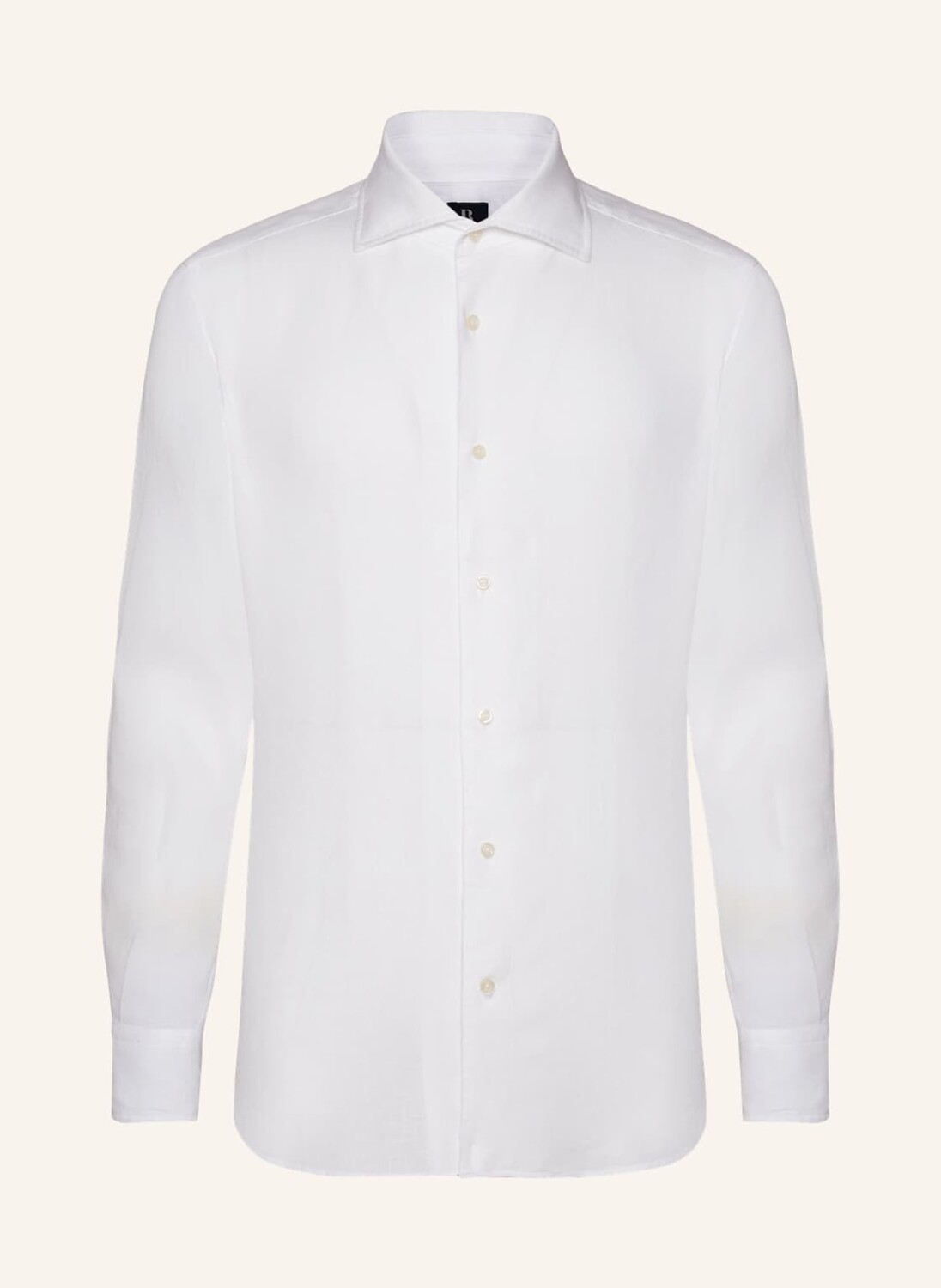 Льняная рубашка стандартного кроя Boggi Milano, белый 
Льняная рубашка стандартного кроя Boggi Milano, белый