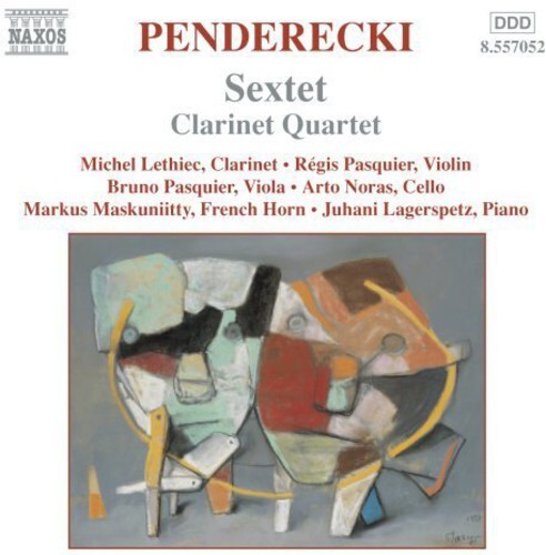 CD диск Penderecki / Lethiec / Pasquier / Noras / Markus: Sextet / Clarinet Quartet
CD диск Penderecki / Lethiec / Pasquier / Noras / Markus: Sextet / Clarinet Quartet