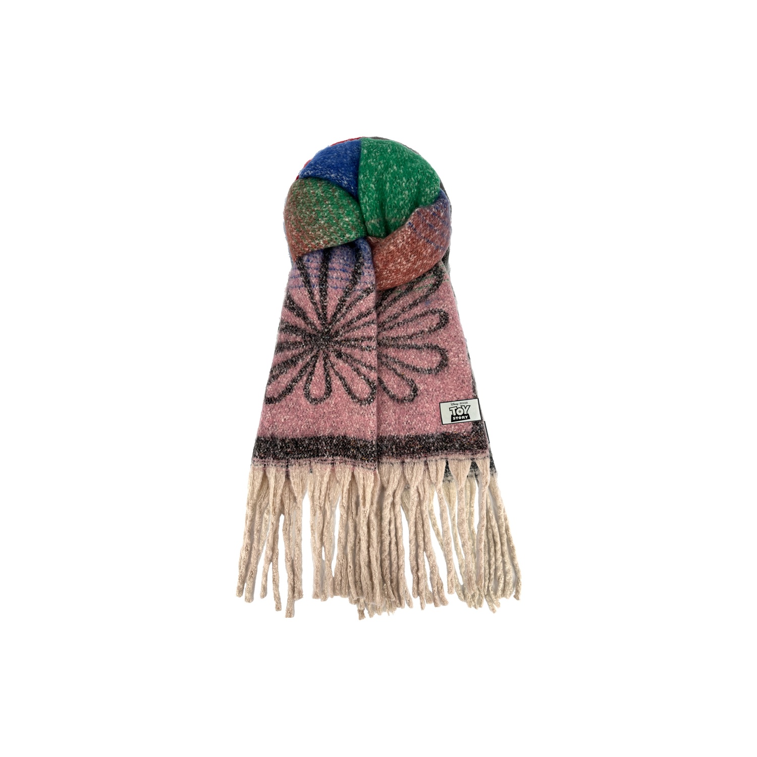 Disney Полиэстеровый вязаный шарф унисекс, Pink Green
Disney Полиэстеровый вязаный шарф унисекс, Pink Green