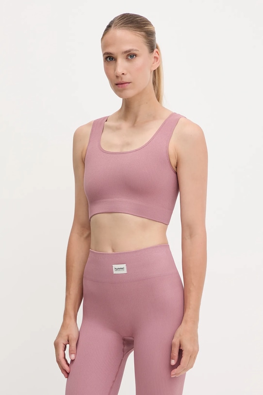 Спортивный бюстгальтер Hummel, розовый
Спортивный бюстгальтер Hummel, розовый