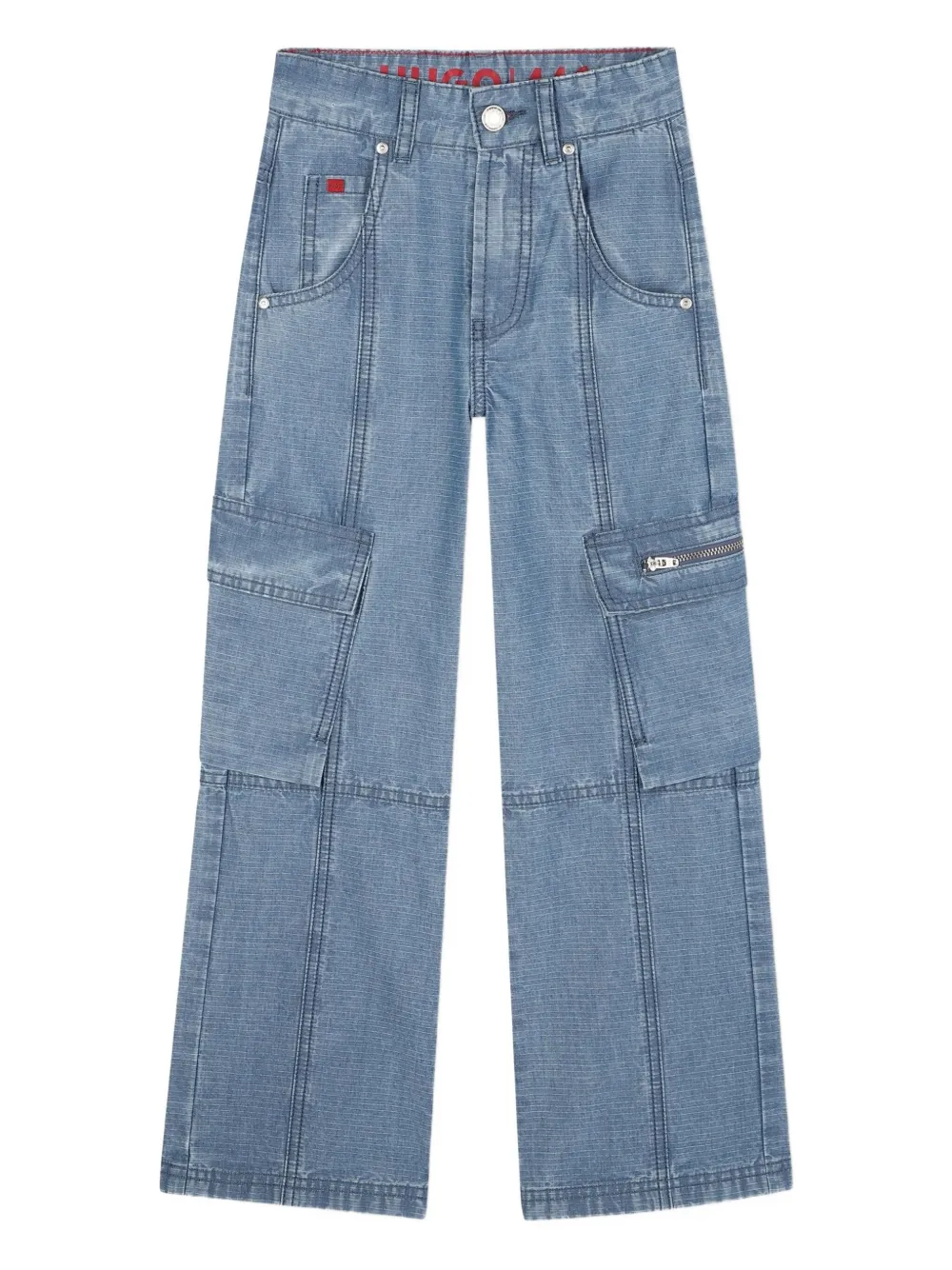 Джинсы карго с логотипом HUGO KIDS, синий
Джинсы карго с логотипом HUGO KIDS, синий