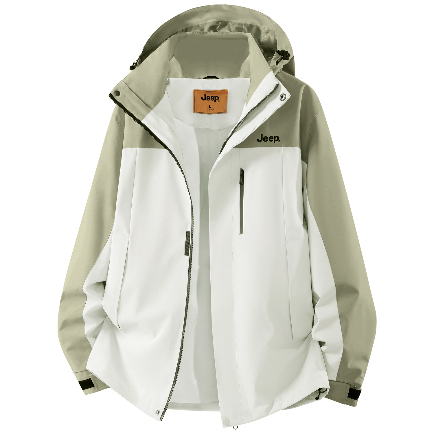 Jeep Городская куртка для отдыха унисекс, Ecru Single Windbreaker Jacket
Jeep Городская куртка для отдыха унисекс, Ecru Single Windbreaker Jacket