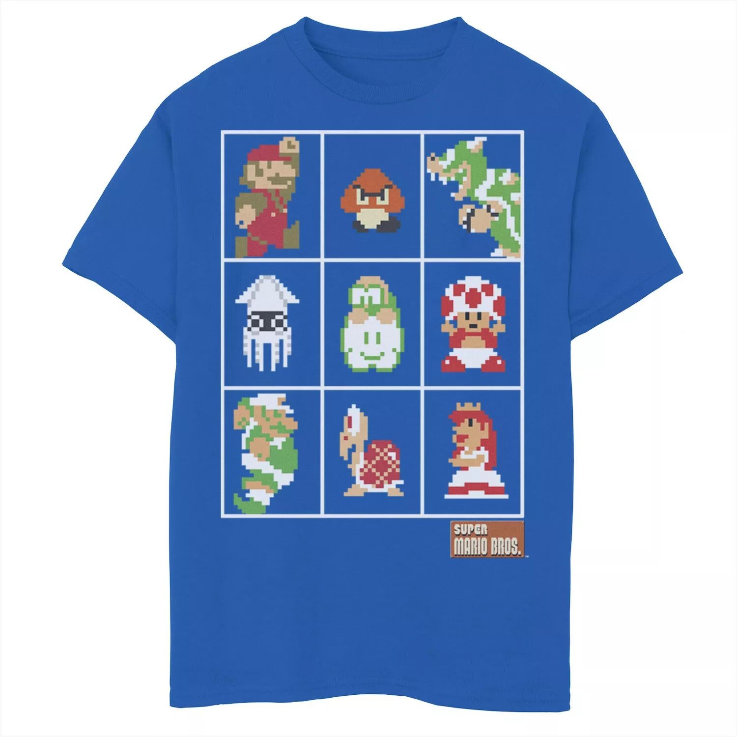 Футболка с графическим рисунком и плакатом Nintendo Super Mario Group Shot для мальчиков 8–20 лет Licensed Character
Футболка с графическим рисунком и плакатом Nintendo Super Mario Group Shot для мальчиков 8–20 лет Licensed Character