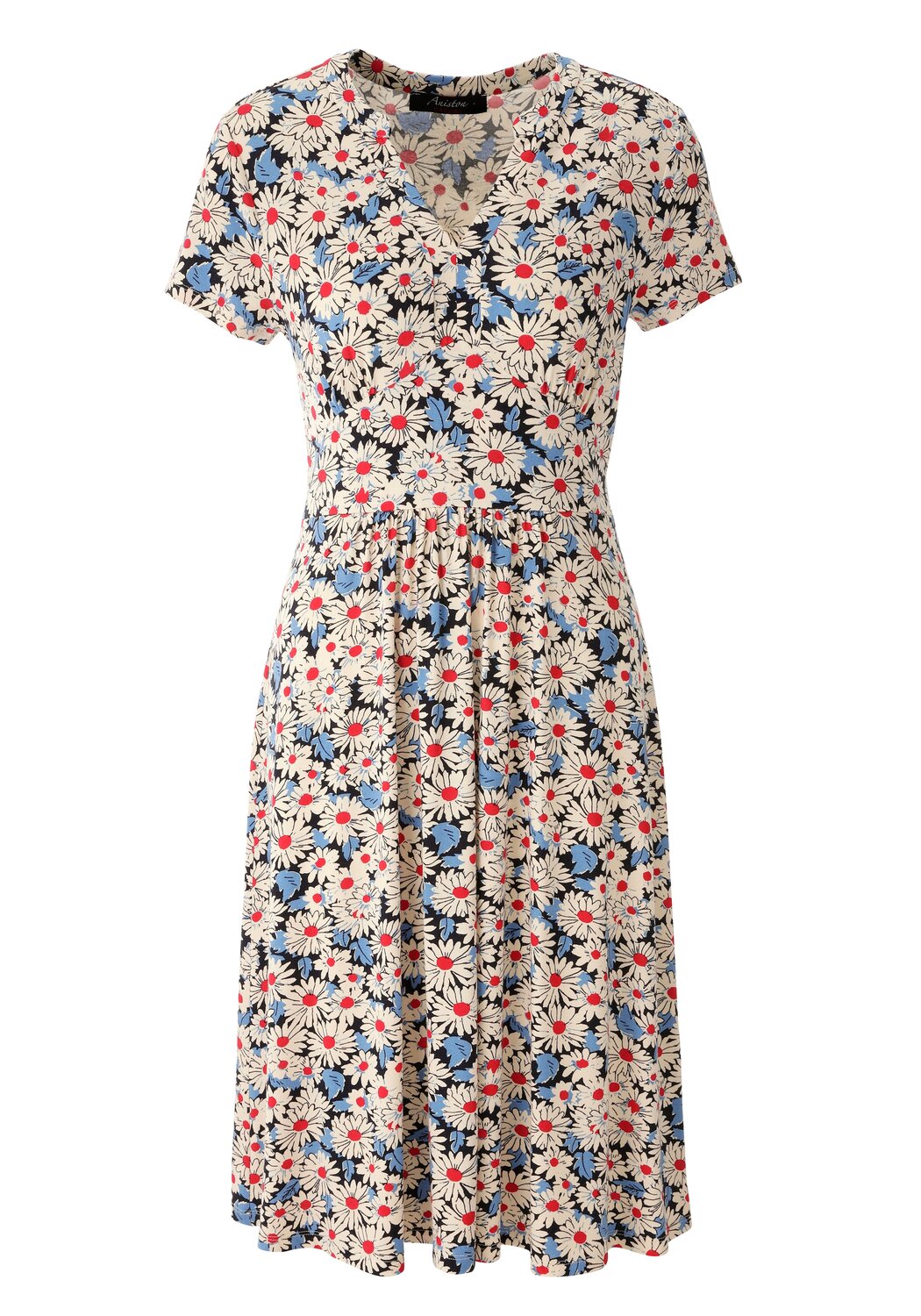 Aniston CASUAL Платье в темно-синем и белом цветах
Aniston CASUAL Платье в темно-синем и белом цветах