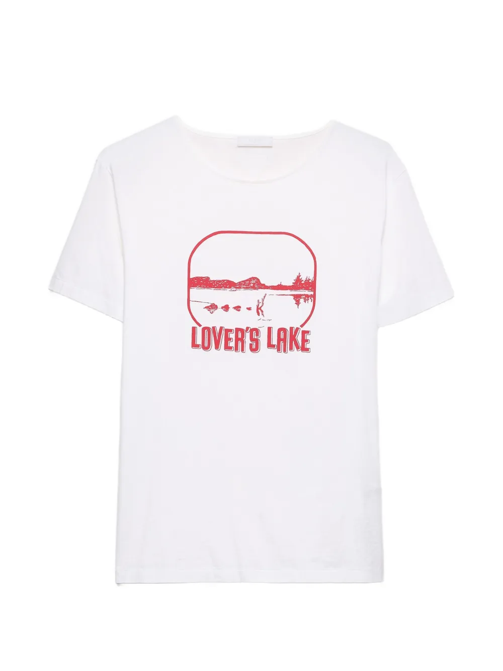 Футболка с графичным принтом Prada, белый
Футболка с графичным принтом Prada, белый