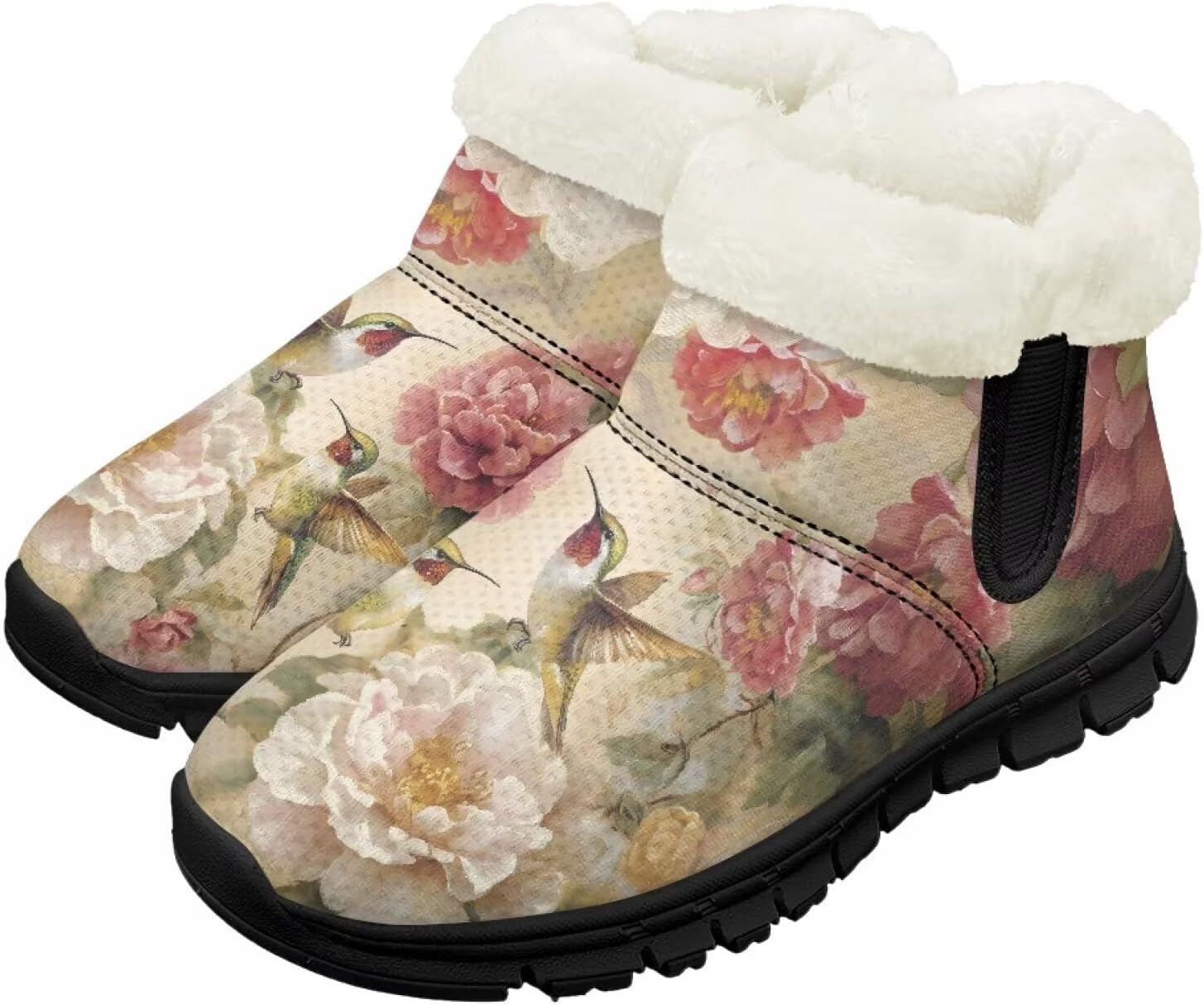 Зимние сапожки для малышей, теплые снежные ботинки, уютные пушистые детские ботильоны, уличная модная обувь для мальчиков и девочек Chririnla, Retro Hummingbird Floral
Зимние сапожки для малышей, теплые снежные ботинки, уютные пушистые детские ботильоны, уличная модная обувь для мальчиков и девочек Chririnla, Retro Hummingbird Floral