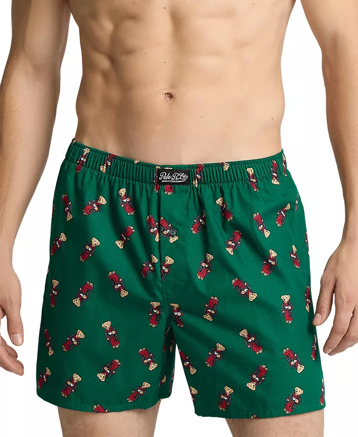 Мужские боксеры с плетеным принтом Polo Bear Polo Ralph Lauren
Мужские боксеры с плетеным принтом Polo Bear Polo Ralph Lauren