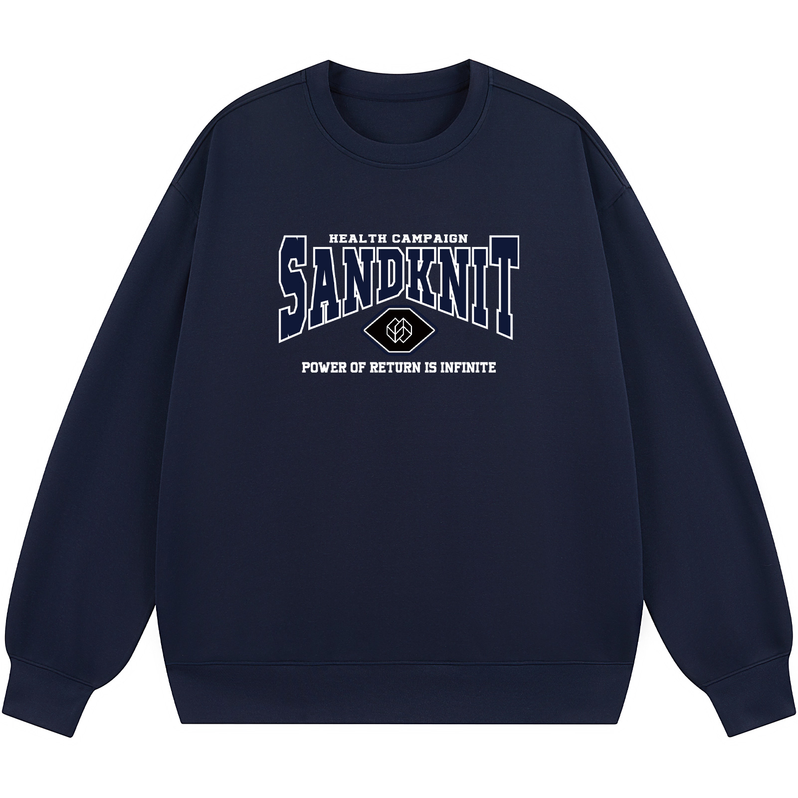 Унисекс свитшот SandKnit, темно-синий
Унисекс свитшот SandKnit, темно-синий