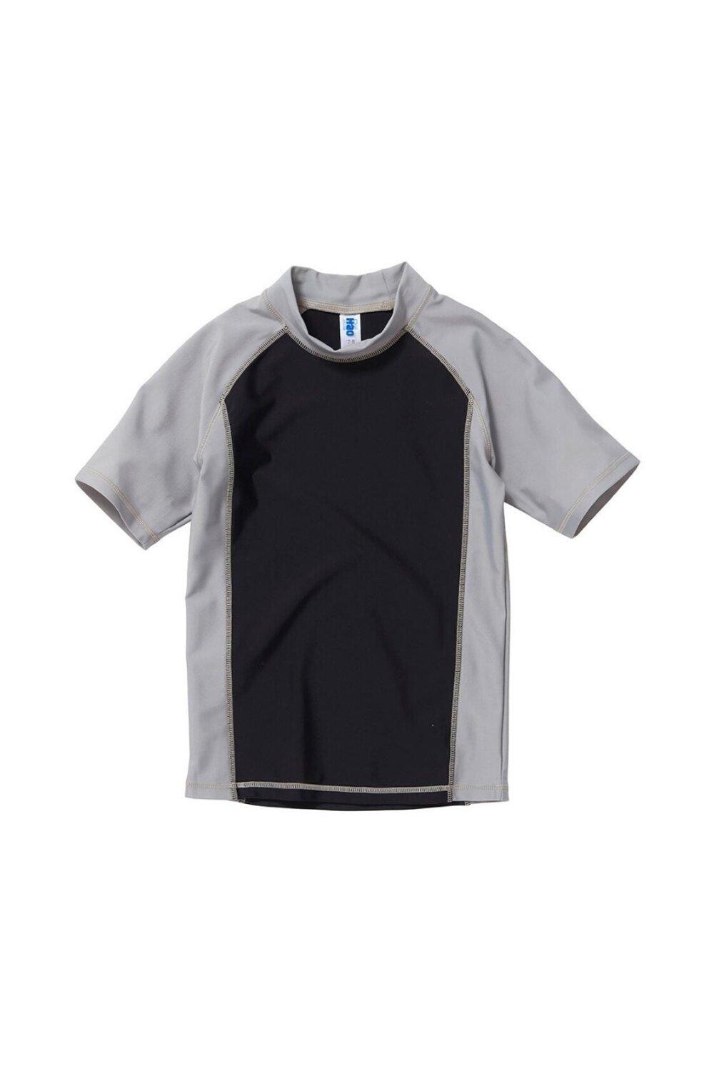 Однотонный топ для плавания Rash с короткими рукавами H2O, черный
Однотонный топ для плавания Rash с короткими рукавами H2O, черный