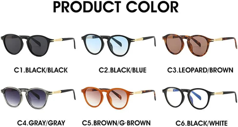 Винтажные круглые солнцезащитные очки для женщин и мужчин, для вождения и отдыха на природе, солнцезащитные очки с защитой от УФ-излучения UV400 VFDHN, 3
Винтажные круглые солнцезащитные очки для женщин и мужчин, для вождения и отдыха на природе, солнцезащитные очки с защитой от УФ-излучения UV400 VFDHN, 3