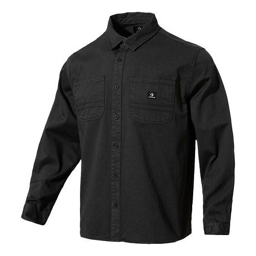 Рубашка twill long sleeve button down 'black' Converse, черный
Рубашка twill long sleeve button down 'black' Converse, черный