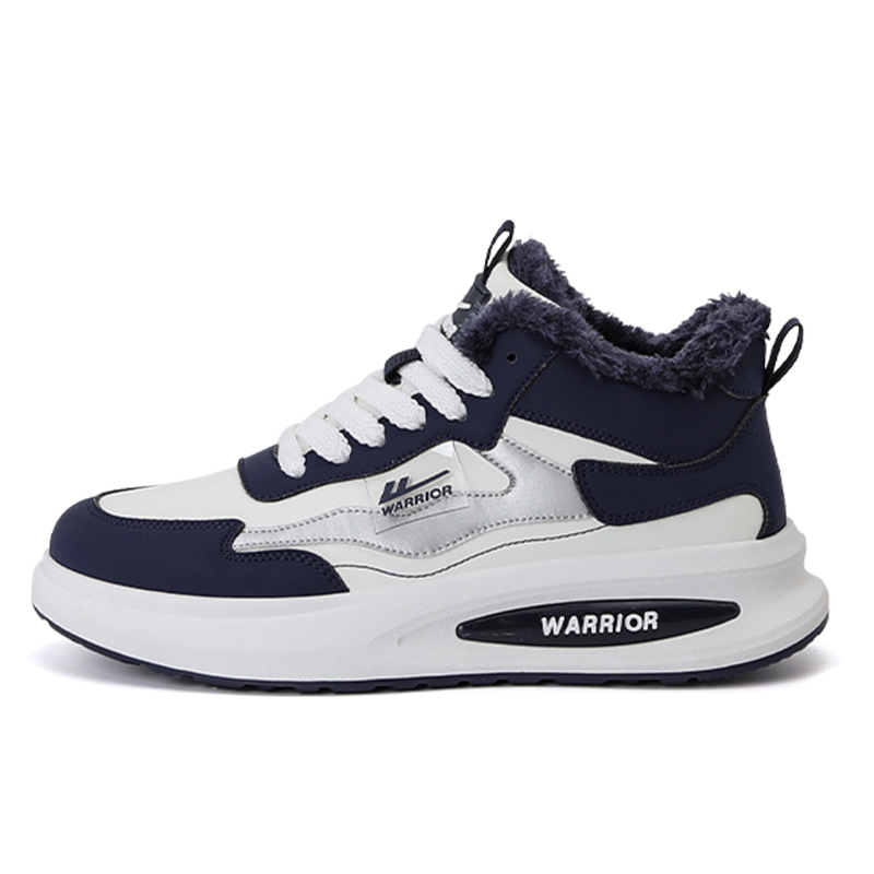 WARRIOR Теплозащита, увеличивающая рост, устойчивая к истиранию, нескользящая, повседневная обувь с низким верхом, цвет белый, темно-синий
WARRIOR Теплозащита, увеличивающая рост, устойчивая к истиранию, нескользящая, повседневная обувь с низким верхом, цвет белый, темно-синий