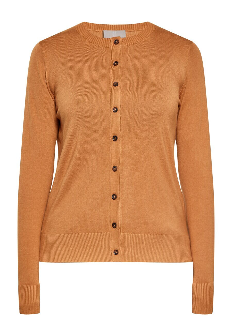 Вязаный кардиган Risa, коричневый
Вязаный кардиган Risa, коричневый