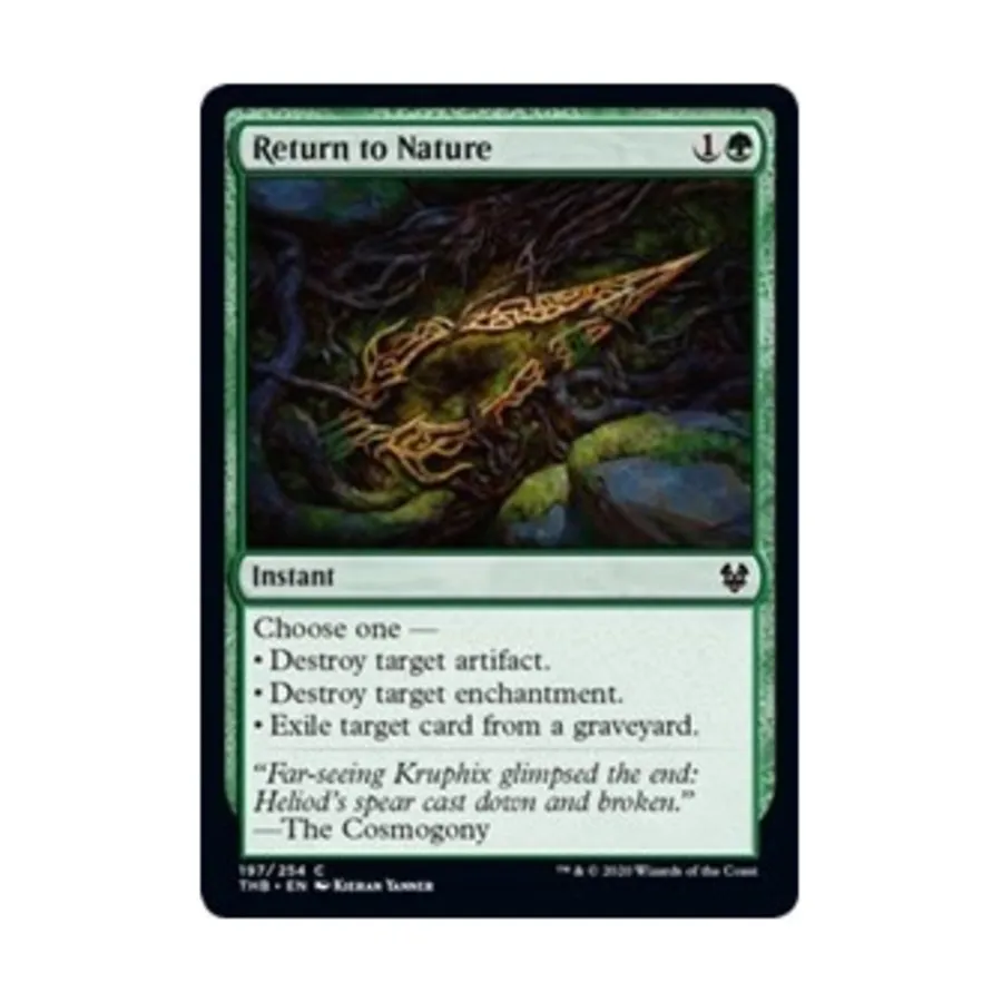 CCG Возвращение к природе (С), MTG - Theros Beyond Death
CCG Возвращение к природе (С), MTG - Theros Beyond Death