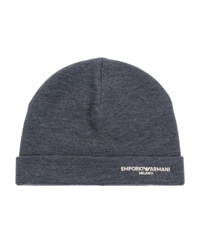 Шерстяная шапка Emporio Armani, серый
Шерстяная шапка Emporio Armani, серый