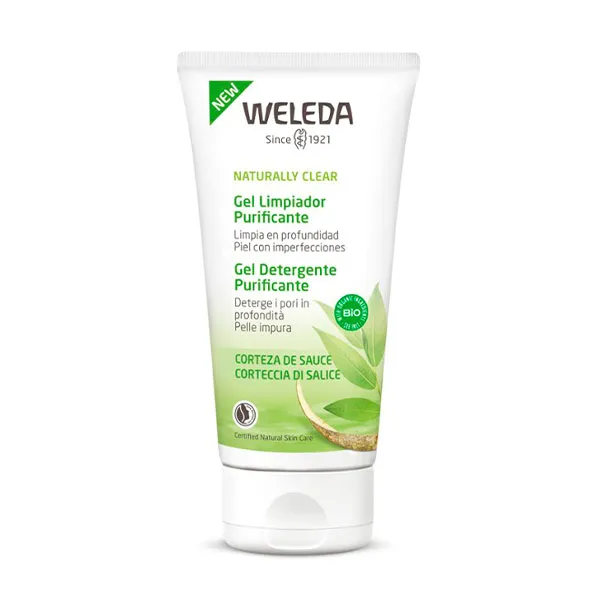 Очищающий и освежающий очищающий гель Naturally Clear Gel Limpiador Purificante Weleda, 100 ml
Очищающий и освежающий очищающий гель Naturally Clear Gel Limpiador Purificante Weleda, 100 ml