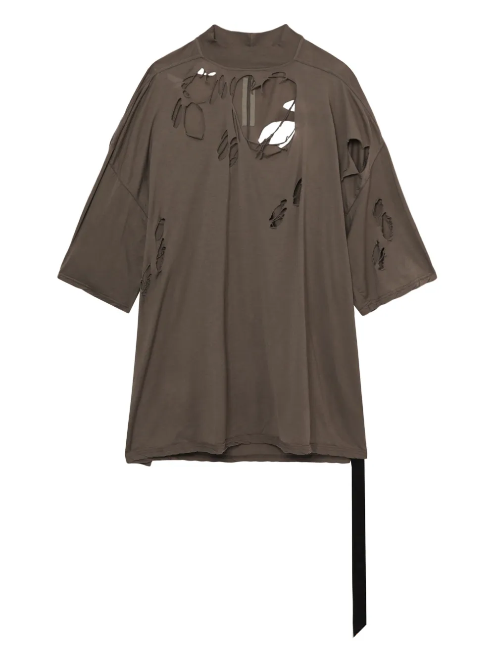 Футболка с эффектом потертости Rick Owens DRKSHDW, коричневый
Футболка с эффектом потертости Rick Owens DRKSHDW, коричневый