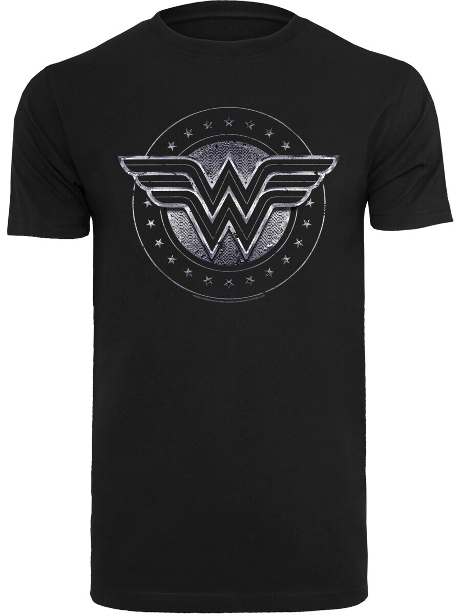 Классическая футболка F4NT4STIC Shirt Wonder Woman Star Shield, черный 
Классическая футболка F4NT4STIC Shirt Wonder Woman Star Shield, черный