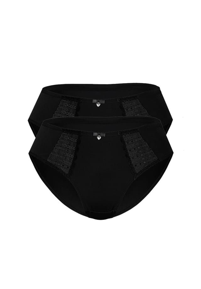 Трусики Lovely Secret 2 шт. в упаковке Sassa, черный
Трусики Lovely Secret 2 шт. в упаковке Sassa, черный