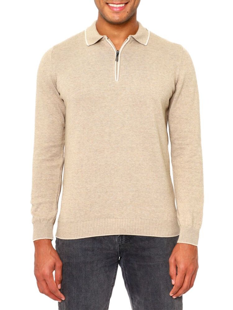 Свитер-поло с четвертью молнией Vellapais, цвет Dark Beige
Свитер-поло с четвертью молнией Vellapais, цвет Dark Beige