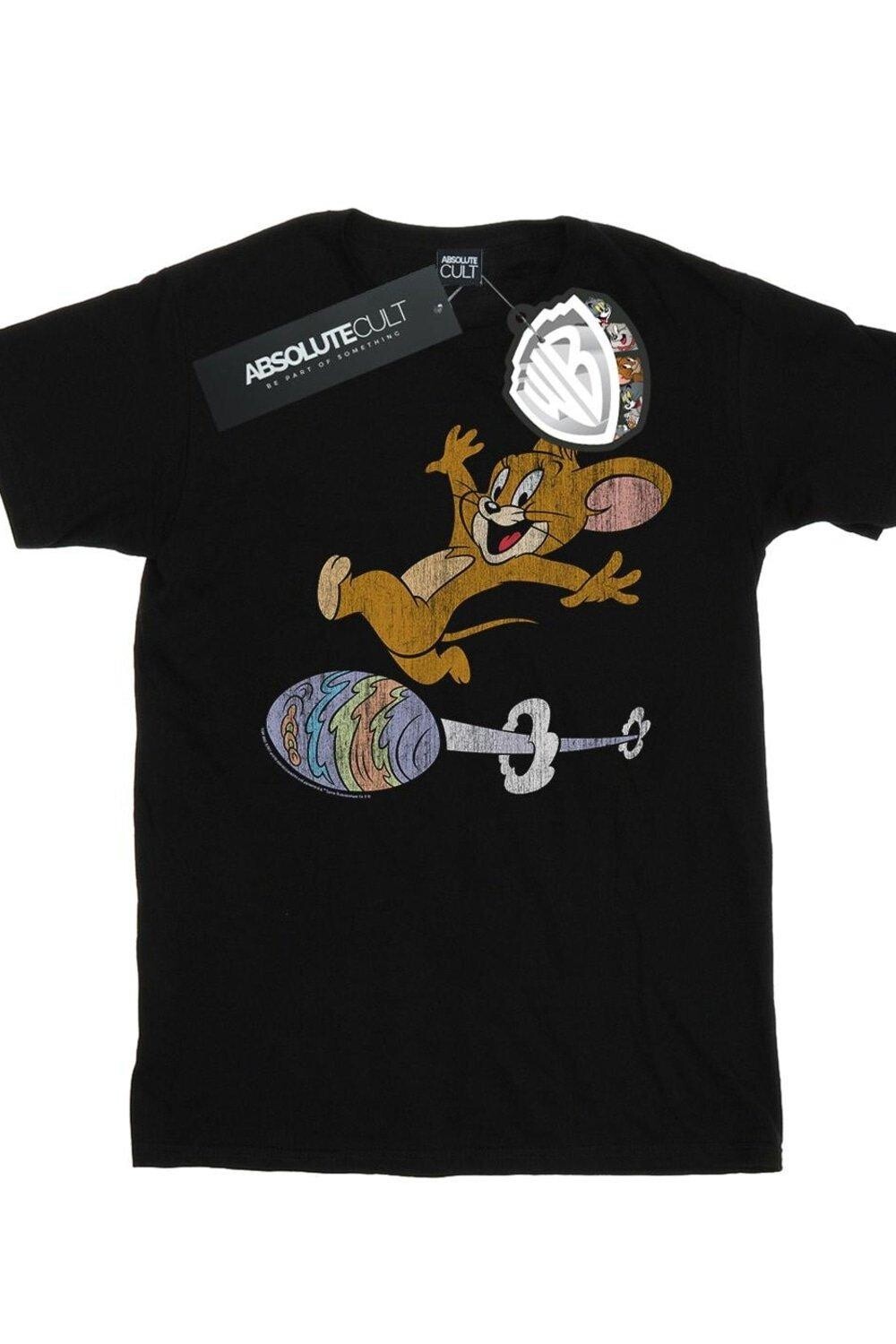 Хлопковая футболка Egg Run Tom & Jerry, белый
Хлопковая футболка Egg Run Tom & Jerry, белый