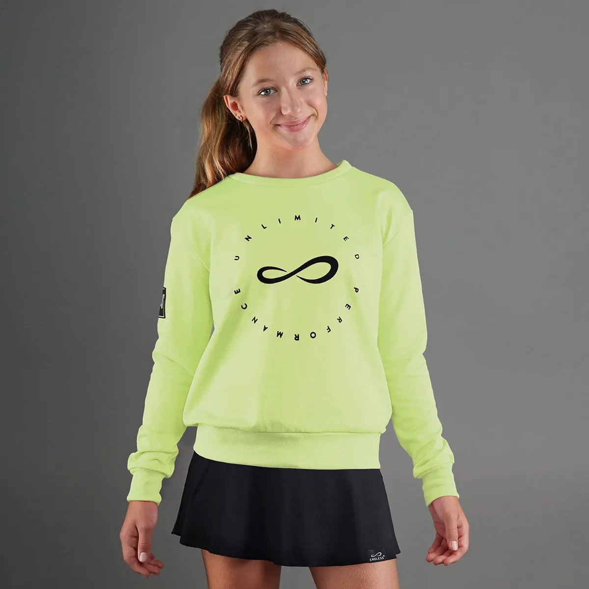 Детская толстовка Inner для девочек Endless, флюоресцентный желтый
Детская толстовка Inner для девочек Endless, флюоресцентный желтый