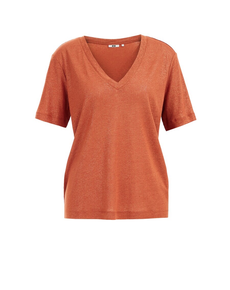 Футболка We Fashion, коричневый
Футболка We Fashion, коричневый