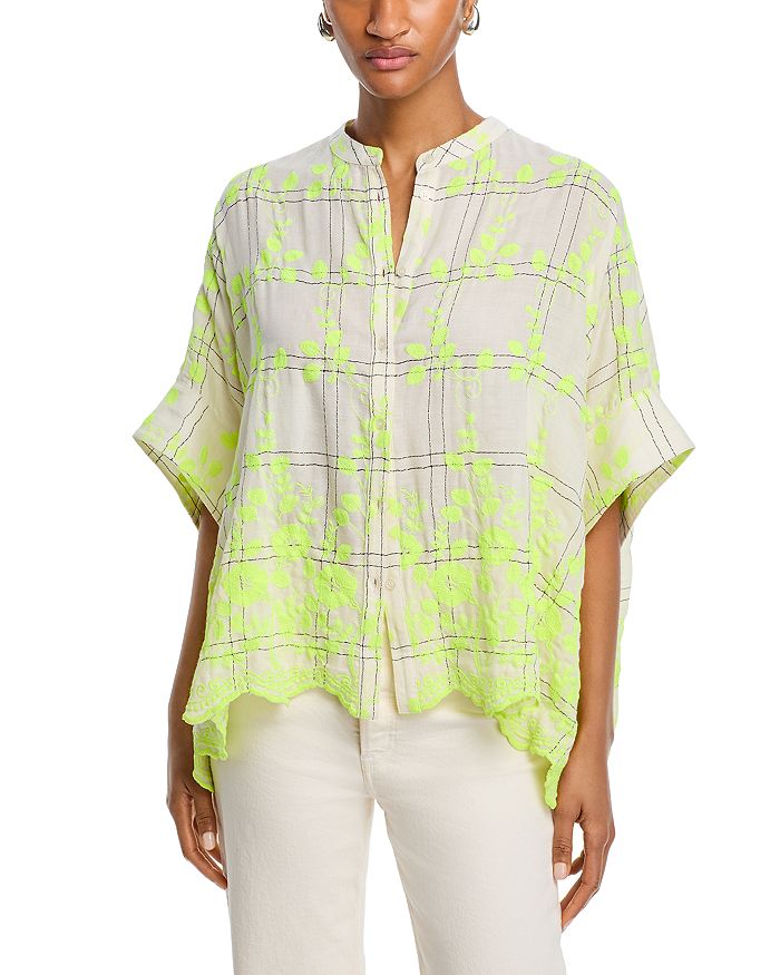 Топ с цветочной вышивкой Essentiel Antwerp, слоновая кость/кремовый
Топ с цветочной вышивкой Essentiel Antwerp, слоновая кость/кремовый