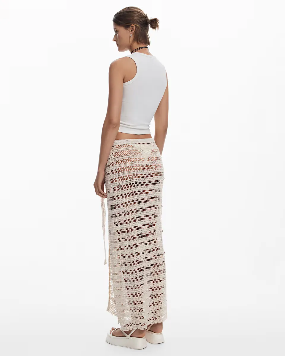 Женская майка с надписью Desigual, белый
Женская майка с надписью Desigual, белый