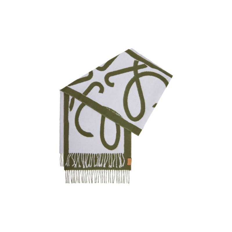 LOEWE Вязаный шарф Women's Light Blue/Green
LOEWE Вязаный шарф Women's Light Blue/Green