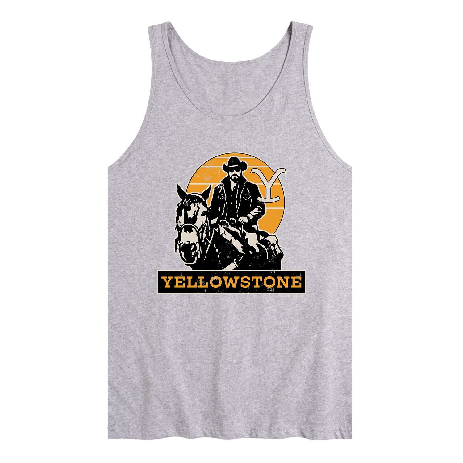 Мужская майка Yellowstone RIP для верховой езды Licensed Character
Мужская майка Yellowstone RIP для верховой езды Licensed Character