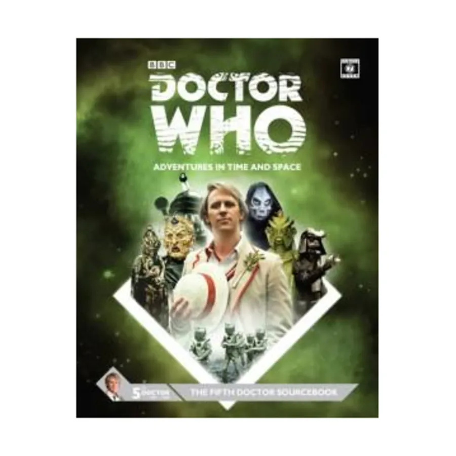 Fifth Doctor Sourcebook, Doctor Who - The Roleplaying Game (Cubicle Seven), твердый переплет
Fifth Doctor Sourcebook, Doctor Who - The Roleplaying Game (Cubicle Seven), твердый переплет
