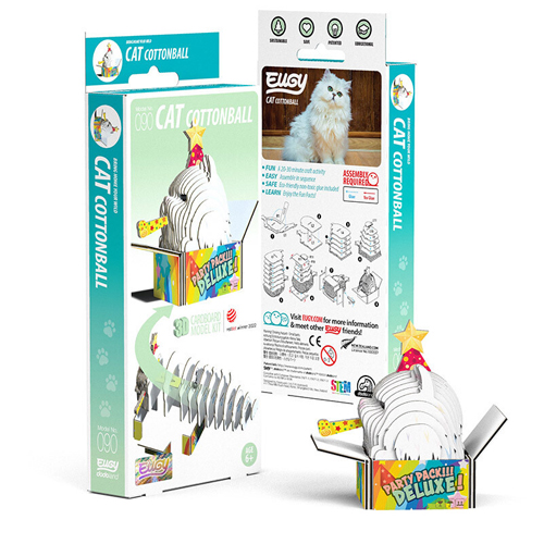 Пазлы Eugy Cottonball Cat
Пазлы Eugy Cottonball Cat