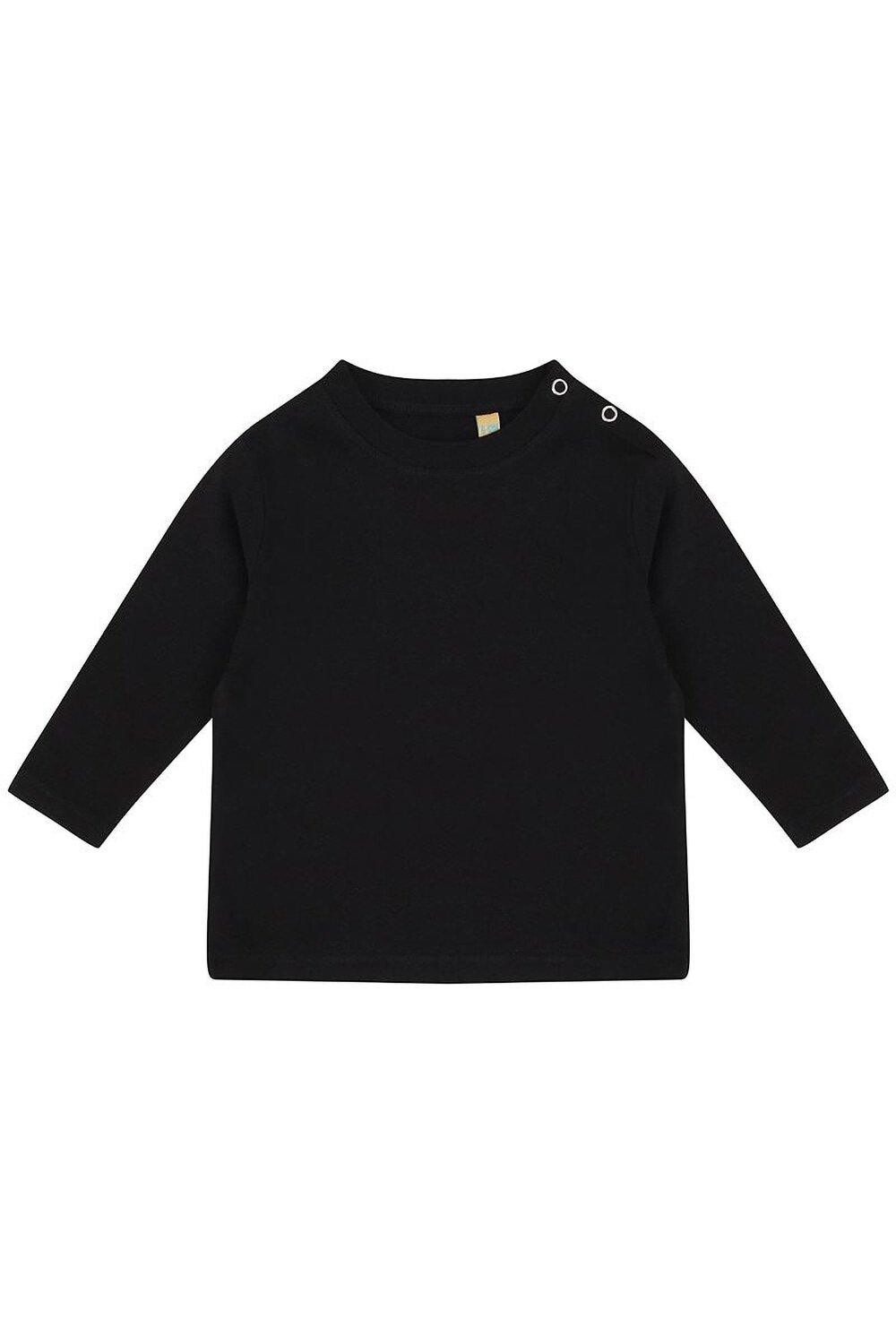 Простая футболка с длинным рукавом Larkwood, черный
Простая футболка с длинным рукавом Larkwood, черный