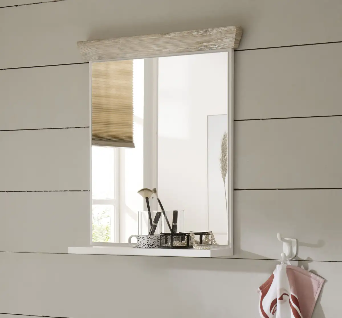 Зеркало для ванной комнаты "Флоренция", ширина 60 см Home affaire 60х72х15 см, цвет Pinie Weiss Dekor
Зеркало для ванной комнаты "Флоренция", ширина 60 см Home affaire 60х72х15 см, цвет Pinie Weiss Dekor