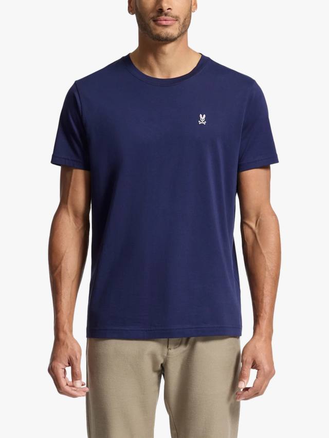 Классическая футболка с круглым вырезом Psycho Bunny, цвет Evening Blue
Классическая футболка с круглым вырезом Psycho Bunny, цвет Evening Blue