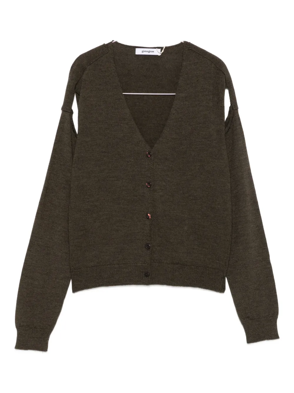 Кардиган на пуговицах Gimaguas, коричневый
Кардиган на пуговицах Gimaguas, коричневый