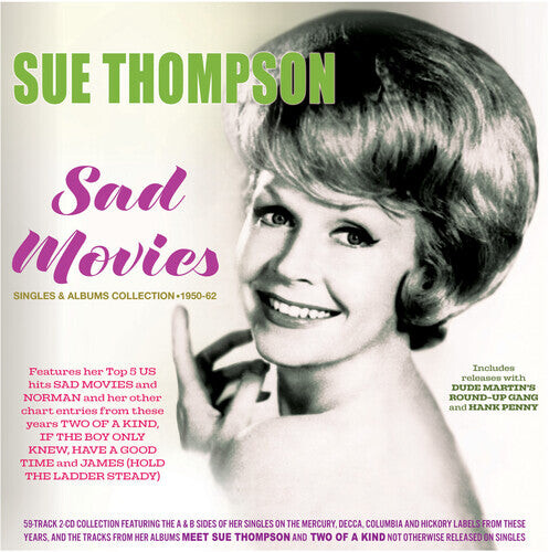 CD диск Thompson, Sue: Sad Movies: Singles & Albums Collection 1950-62
CD диск Thompson, Sue: Sad Movies: Singles & Albums Collection 1950-62
