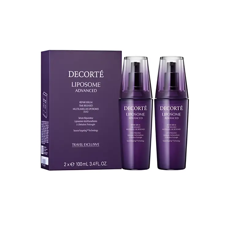 DECORTE Daike 2 маленькие фиолетовые флаконы сыворотки Bifida Ferment Lysate для уплотнения и борьбы с морщинами 30мл/50мл/75мл/100мл
DECORTE Daike 2 маленькие фиолетовые флаконы сыворотки Bifida Ferment Lysate для уплотнения и борьбы с морщинами 30мл/50мл/75мл/100мл